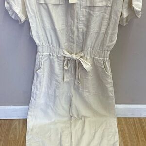 Universal Thread Cream Jumpsuit